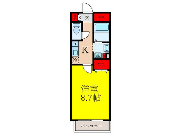 シャルム・Ｆの物件間取画像